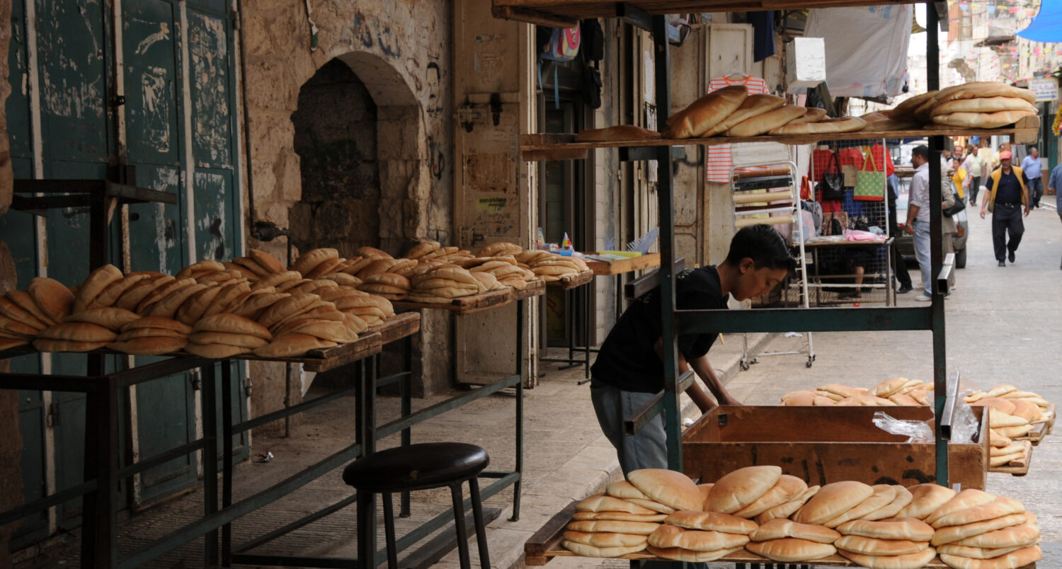 パレスチナの手食